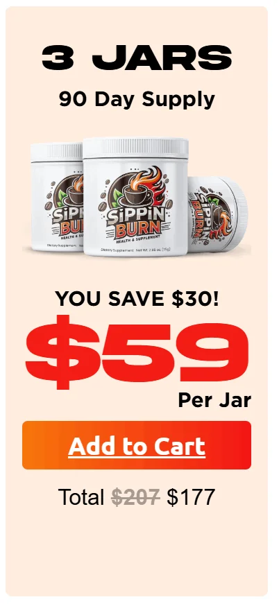 Sippin Burn 3 Bottle